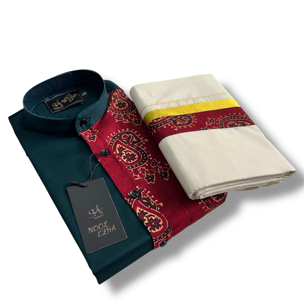 The Pearl Cart Designer Shirts and Dhothi