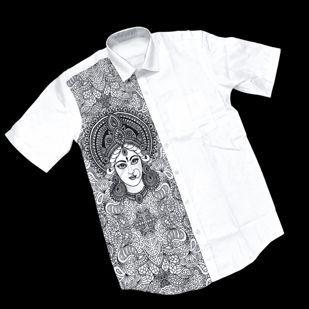 The Pearl Cart Printed Shirt