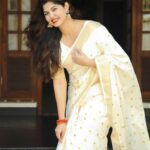The Pearl Cart Polka Saree